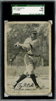 1921 Exhibits Ty Cobb - SGC 10 PR 1